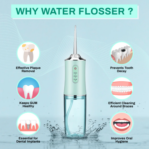 Beautyei™ Wireless 4 in 1 Water Flosser X