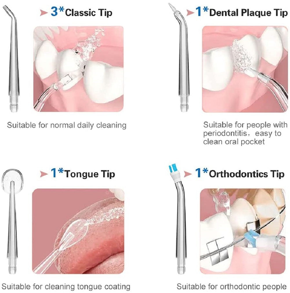 Beautyei™ Wireless 4 in 1 Water Flosser X